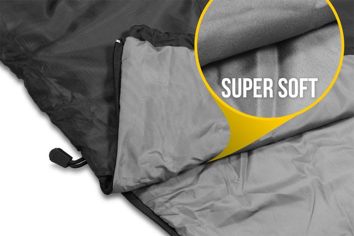 Actual product image Normani Ultralight sleeping bag Runty (210 cm)