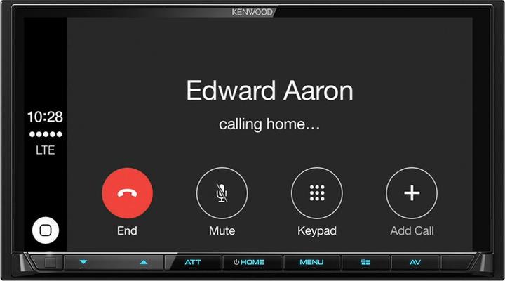 Actual product image Kenwood Corp. Dmx7017dabs (Apple Carplay, Android car)