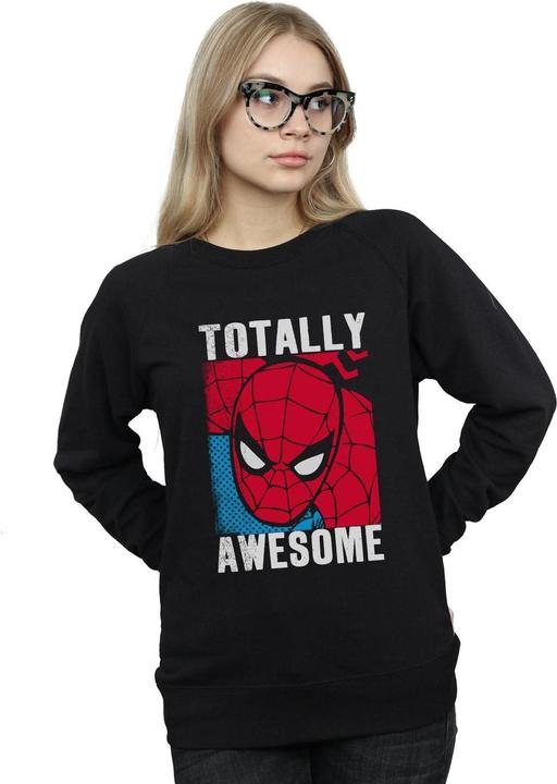 Image du produit - Sweat SPIDER-MAN TOTALLY AWESOME - Femme (XL)