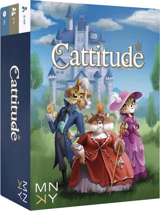 Actual product image Mnky - Cattitude card game