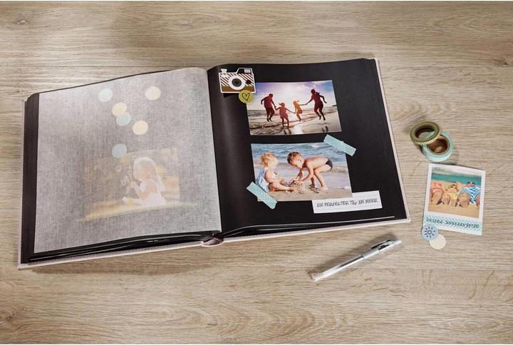 Actual product image Walther Design Fun 30x30 100 black p. Book album FA308R (30 x 30 cm)
