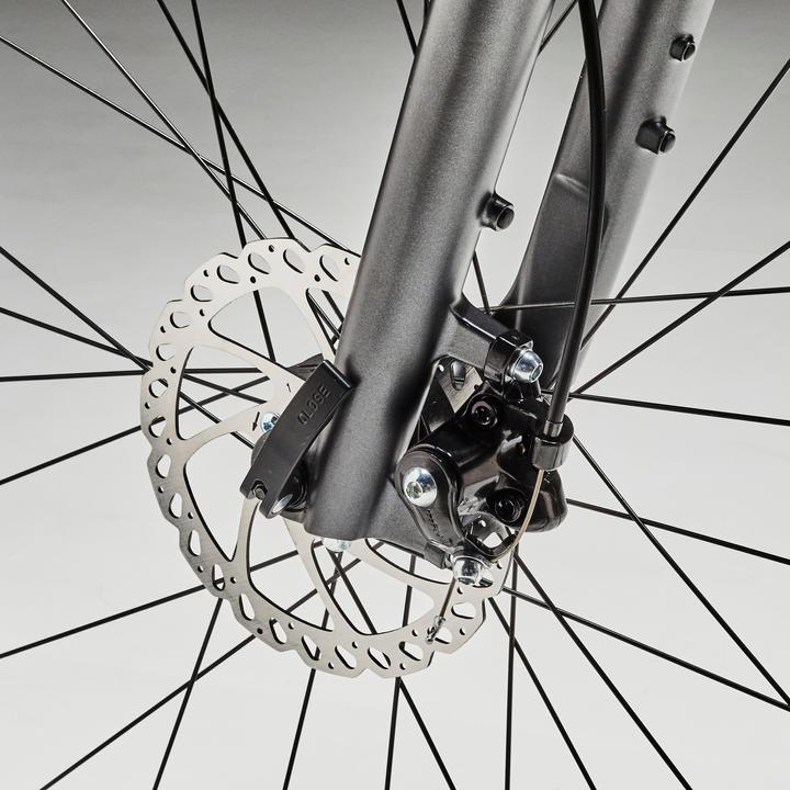 Actual product image Riverside Cross Bike 28 Zoll 700 grau/orange (48 cm)