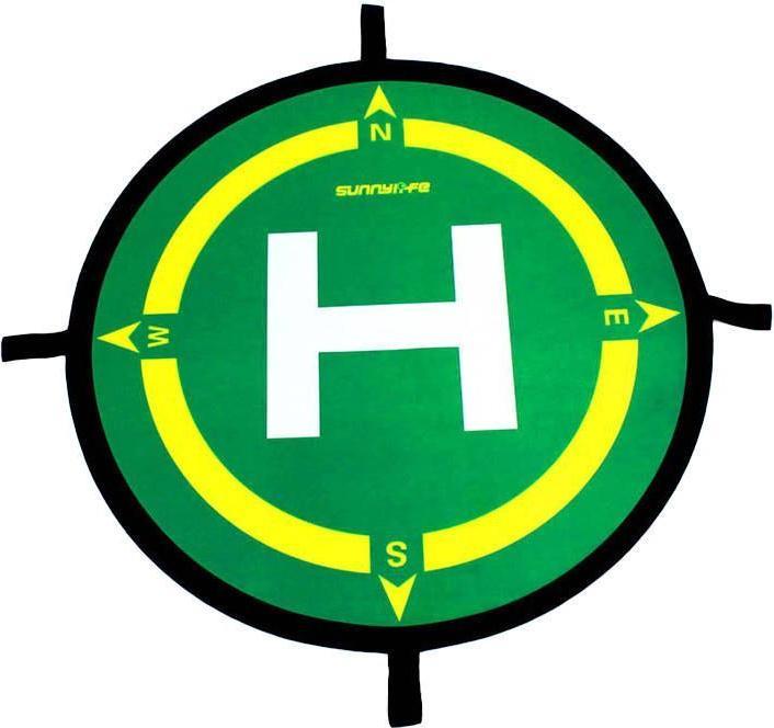 Sunnylife Landing pad for drones 50cm geographic directions (DJI-TJP05) (Drohnen Landeplatz, DJI Mini 2)