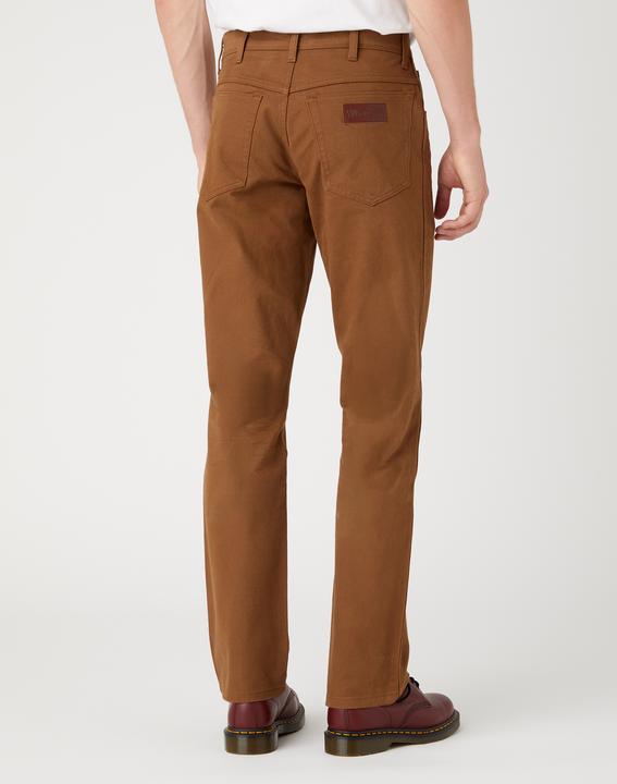 Image du produit Wrangler Texas Slim Pant Straight Fit Saddle Brown (W32/L30)