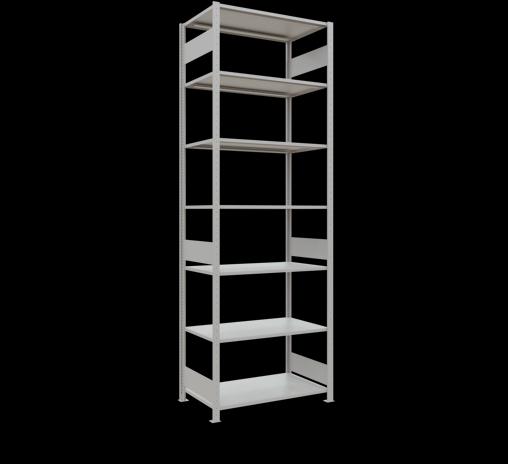 Immagine prodotto Schulte Lagertechnik Sistema di scaffalature di base senza viti MULTIplus150 con ripiani di lunghezza