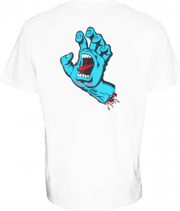 Actual product image Santa Cruz Screaming Hand Chest T-Shirt (S)
