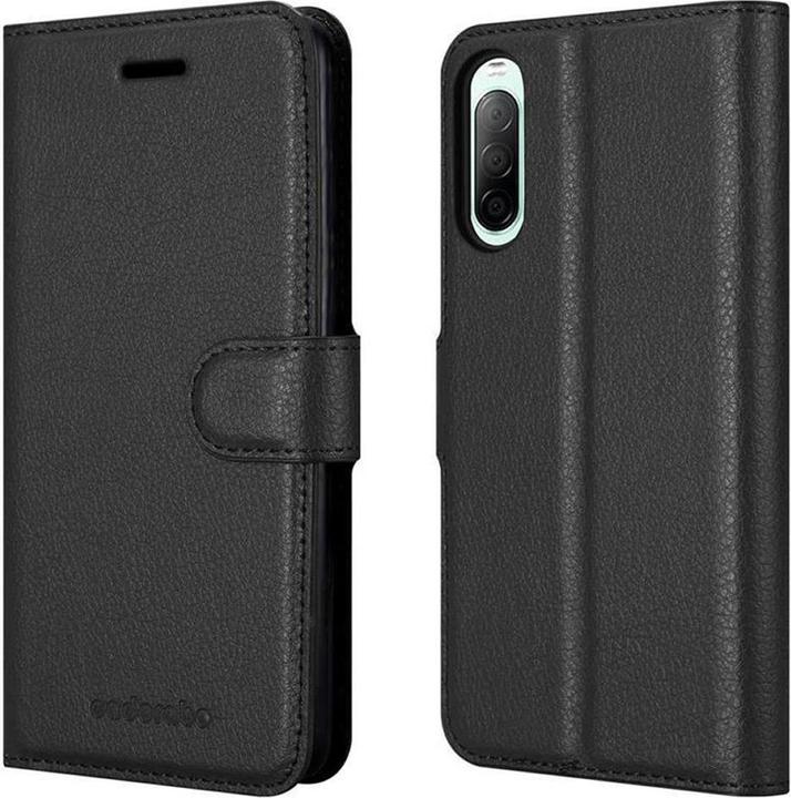 Actual product image Cadorabo Book with stand function cover (Sony Xperia 10 II)