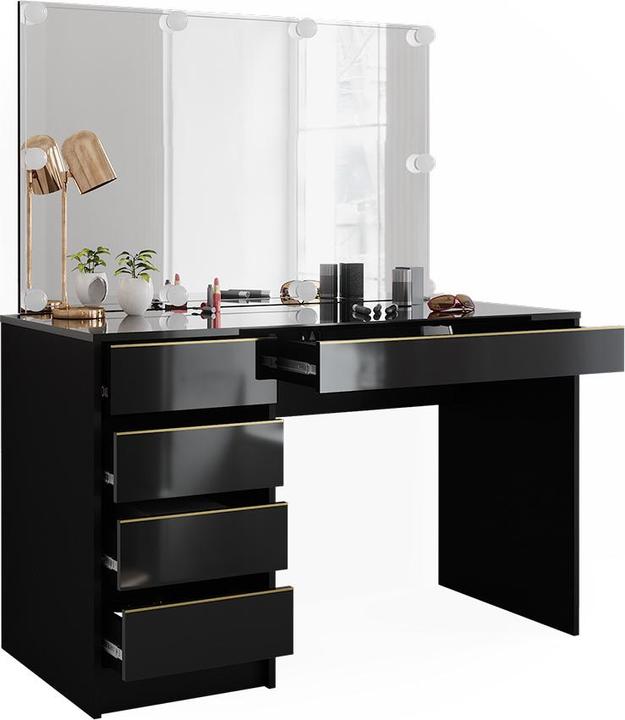 Actual product image Vicco Sherry with lighting (120 x 75 x 55 cm)