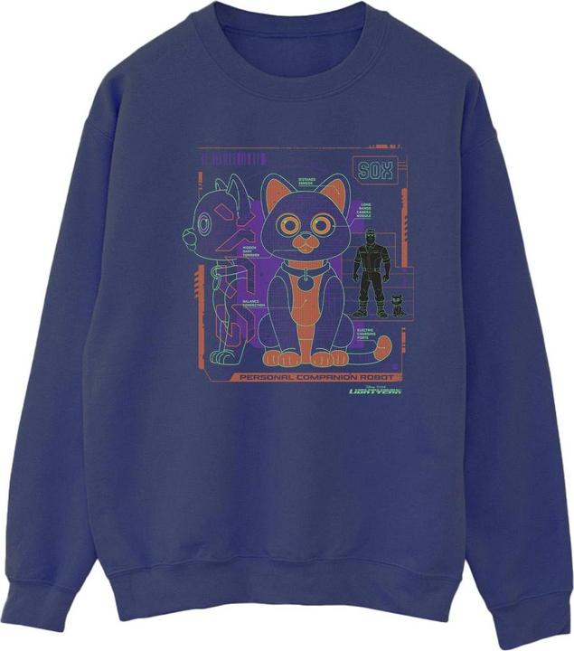 Actual product image Disney Womens/Ladies Lightyear Sox Technical Sweatshirt (L)