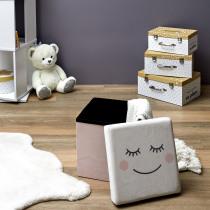 Produktbild Home Deco Kids koffer hocker faltbar moon
