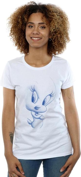 Actual product image Looney Tunes Womens/Ladies Tweety Attitude Cotton T-Shirt (S)