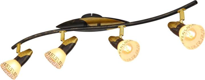 Image du produit Globo Projecteur NOVARA, patiné or, 5449-4 (E14)