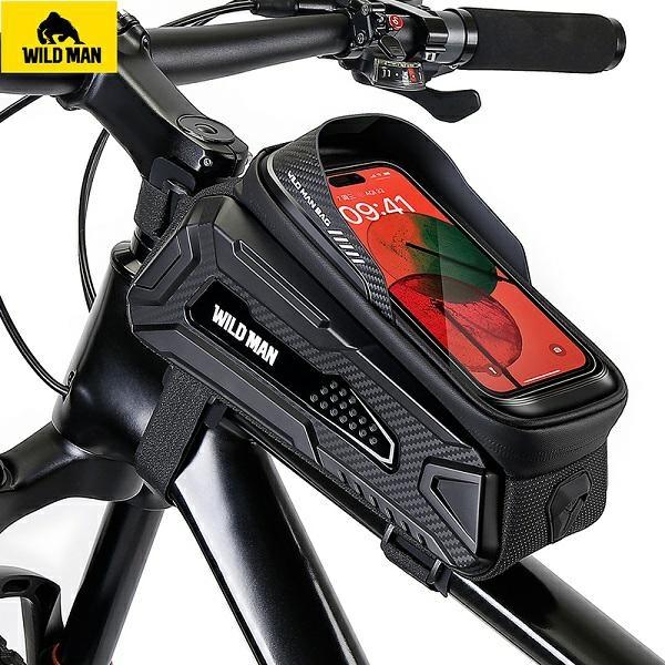Actual product image Wildman Etui/uchwyt rowerowy M M30 sakwa na ramę czarna/black
