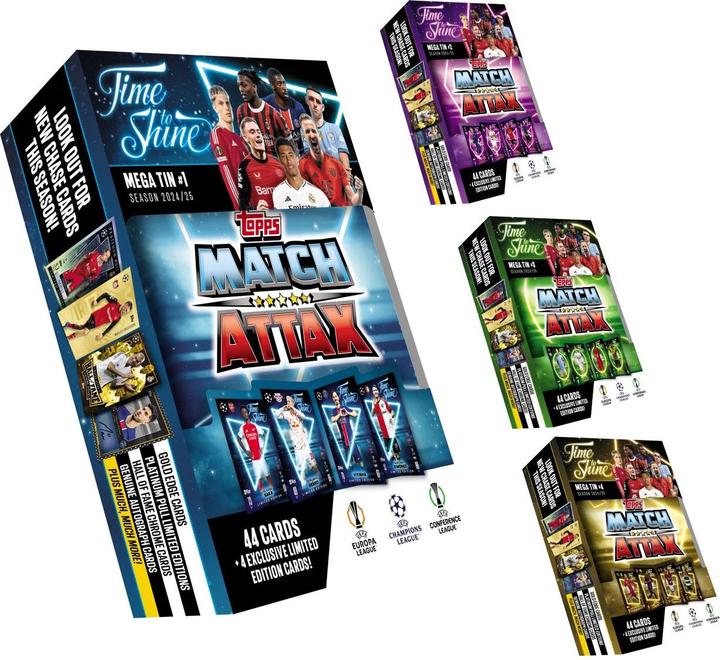 Image du produit Topps/Merlin Ligue des champions (Anglais, Affichage du booster)