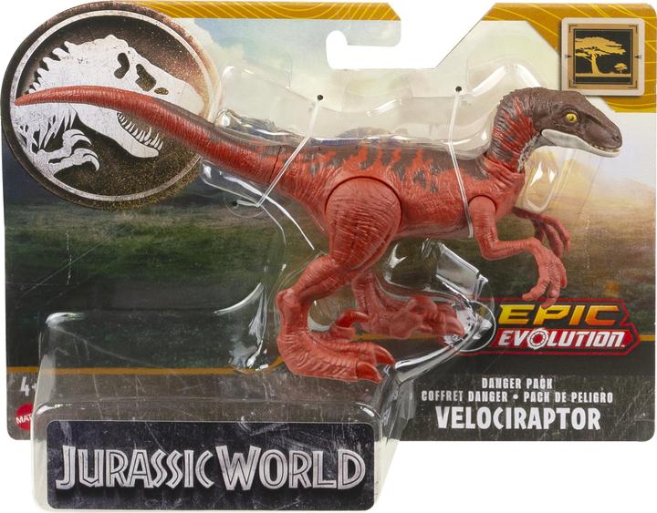 Image du produit Mattel JURASSIC WORLD DANGER PACK Velociraptor