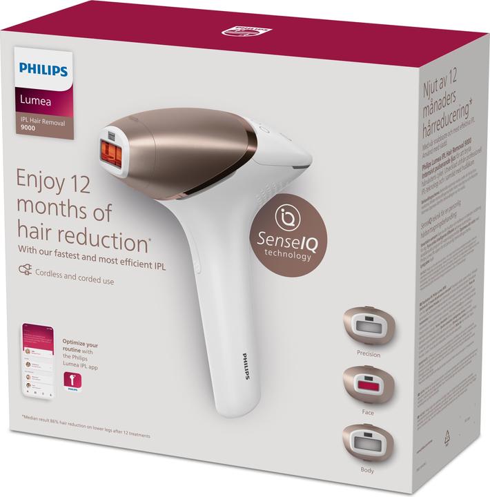 Actual product image Philips Lumea IPL Series 9000