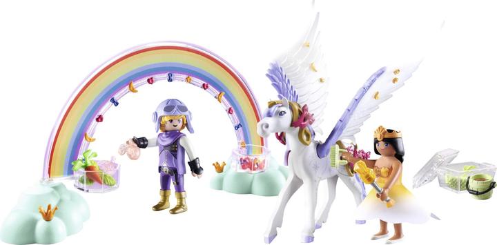 Immagine prodotto Playmobil Pegaso celeste con arcobaleno (71361, Principessa Playmobil)