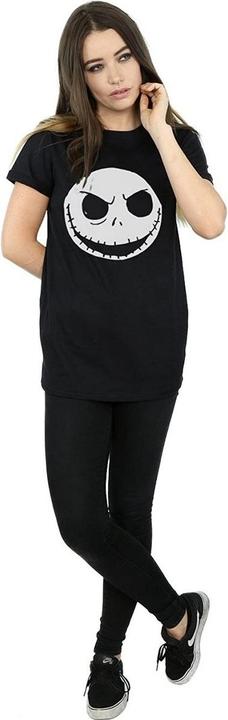 Actual product image Dick Smith Womens/Ladies Jack Skellington Face Cotton T-Shirt (M)