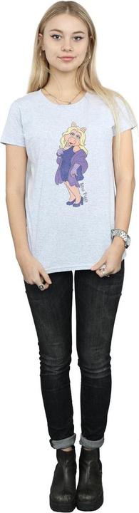 Actual product image Disney Womens/Ladies The Muppets Classic Miss Piggy Cotton T-Shirt (S)