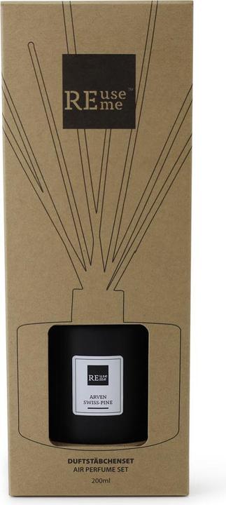 Produktbild ReUseMe Duftstäbchenset Arve, Zirbe, Swiss Pine (200 ml)