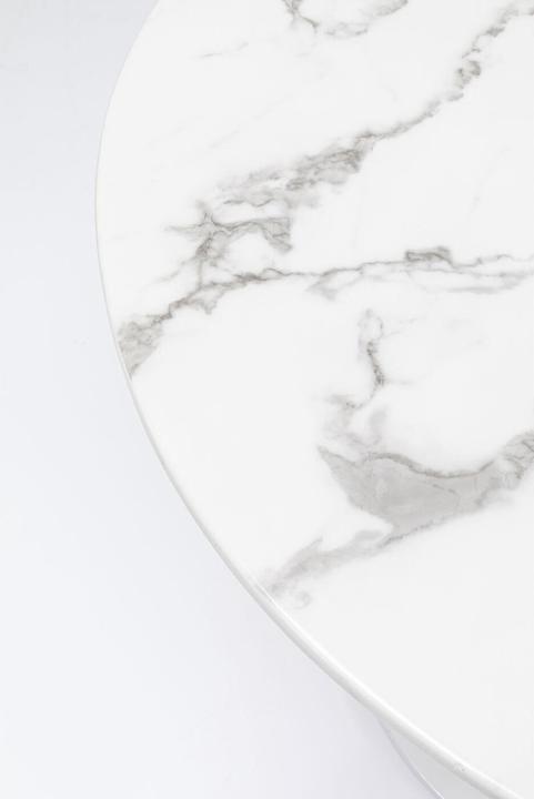 Produktbild Kare Design Tisch Veneto Marmor Weiss Ø110cm