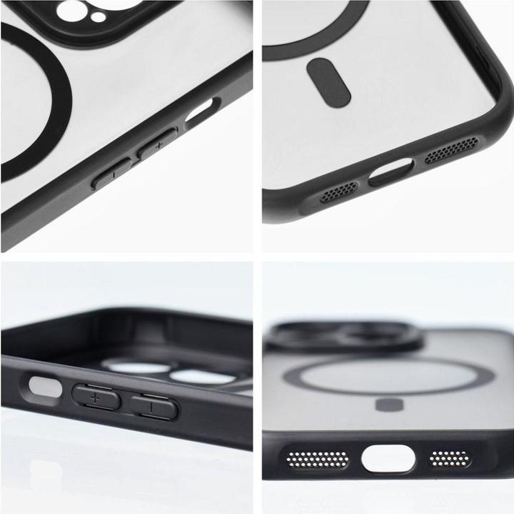 Actual product image OEM Back panel cover FULL MATTE MAG COVER case compatible with MagSafe for SAMSUNG A26 black (Samsung Galaxy A26)