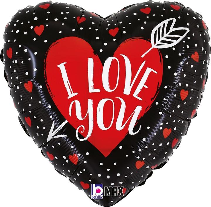 Produktbild Grabo Balloons Alu-Ballon - Herz I Love You