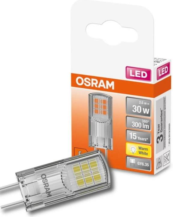 Actual product image Osram Led Pin (GY6.35, 2.60 W, 300 lm, 1 x, F)