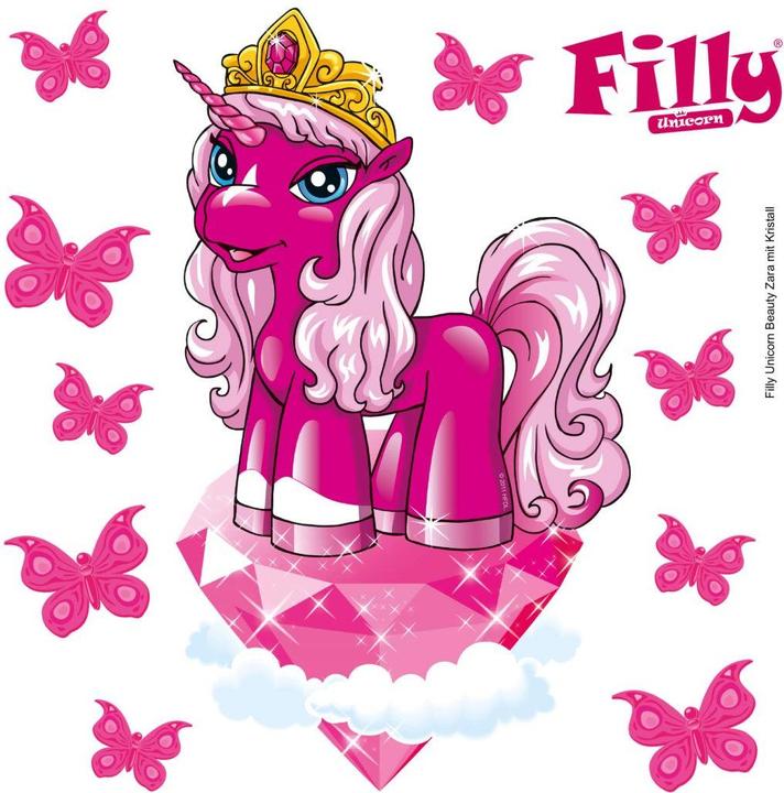 Produktbild Wall-Art Filly Unicorn Beauty Zara (50 x 50 cm)