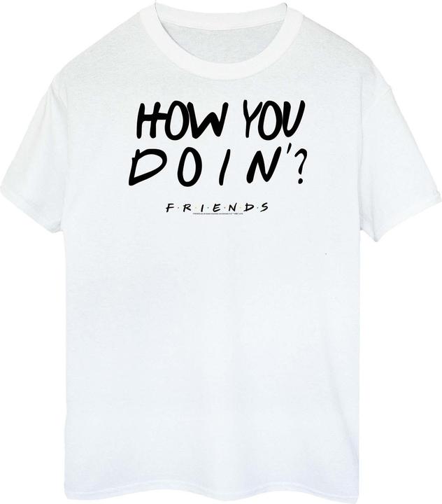 Produktbild Friends How You Doin? Boyfriend Fit TShirt (XL)