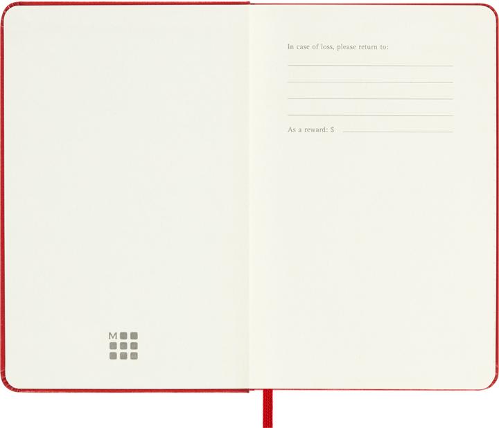Produktbild Moleskine Schüleragenda Hard Cover Weekly Notebook (9 x 14 cm, Englisch)
