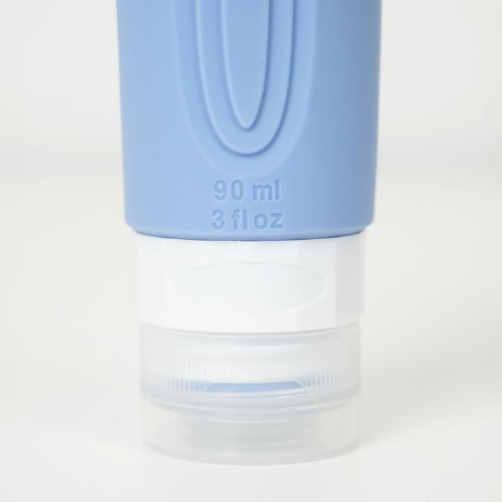 Actual product image Hermex Travel bottles set of 4 (Manicure set, Liquid bags, Hygiene product)