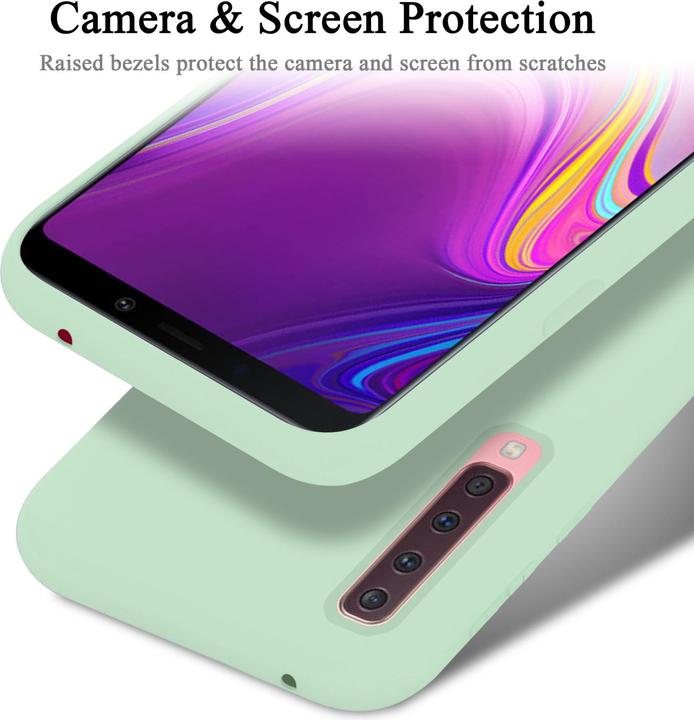 Image du produit Cadorabo Étui en silicone liquide TPU pour Samsung Galaxy A9 2018 (Samsung Galaxy A9 (2018))