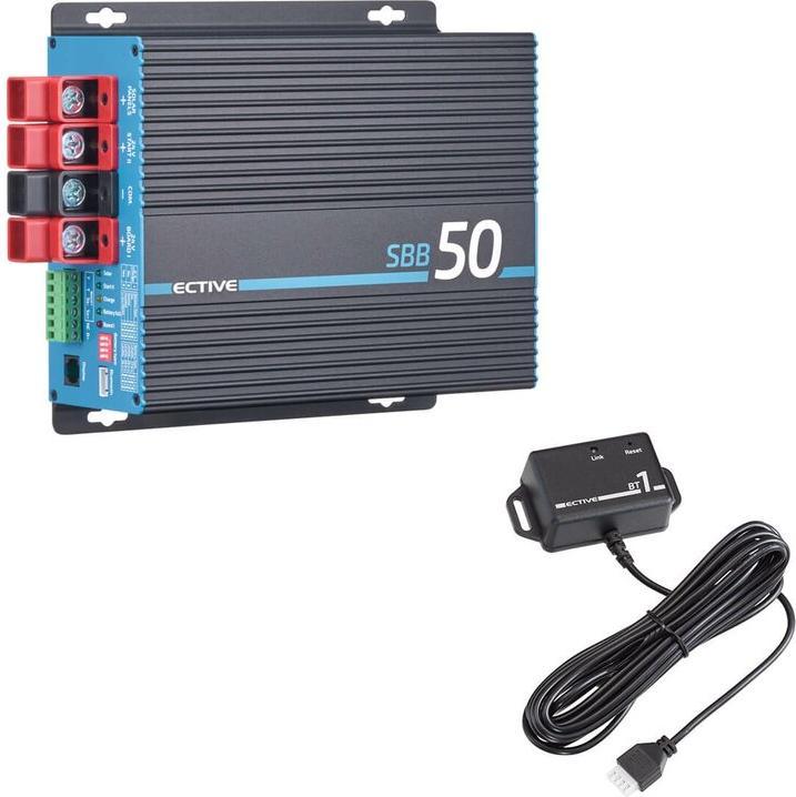 Produktbild Ective SBB 50 24V auf 24V Ladebooster mit MPPT-Laderegler 50A (1.60 kg)