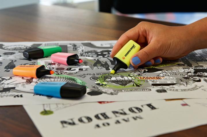 Image du produit STABILO Surligneur BOSS MINI (Orange, Bleu, Vert, Jaune, Pink, 5 mm, 5 x)