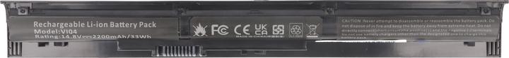 Immagine prodotto HP Batteria VI04 per Pavilion 14, Pavilion 15, Pavilion 17, HSTNN-LB6I (4 Celle, 2200 mAh)