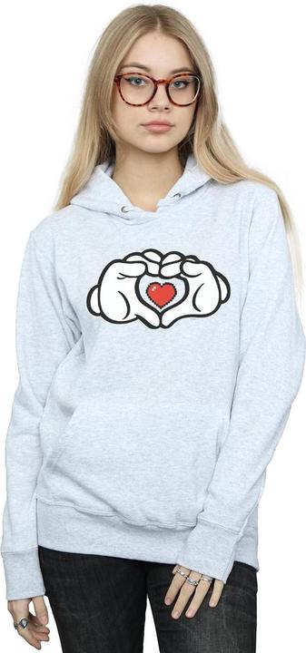 Image du produit Disney - Sweat à capuche MICKEY MOUSE HEART HANDS - Femme (M)