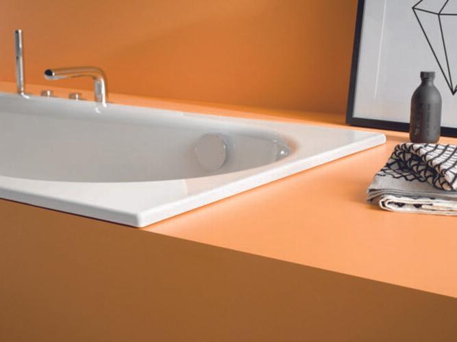 Produktbild Bette Comodo Badewanne, 170 x 80 cm, 1643-, seitlicher Überlauf hinten (155 l, 170 cm, 80 cm)