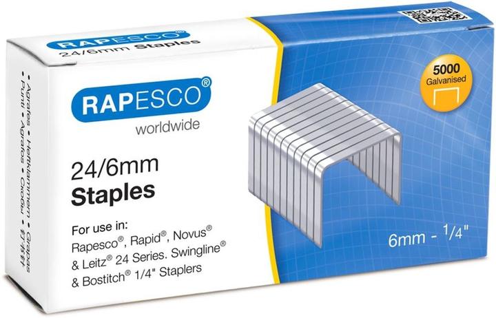 Rapesco 24/6mm staples (5000 x)