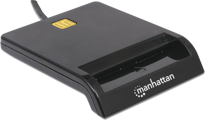 Manhattan Connettore USB-A, lettore di chip card, esterno (USB 2.0)