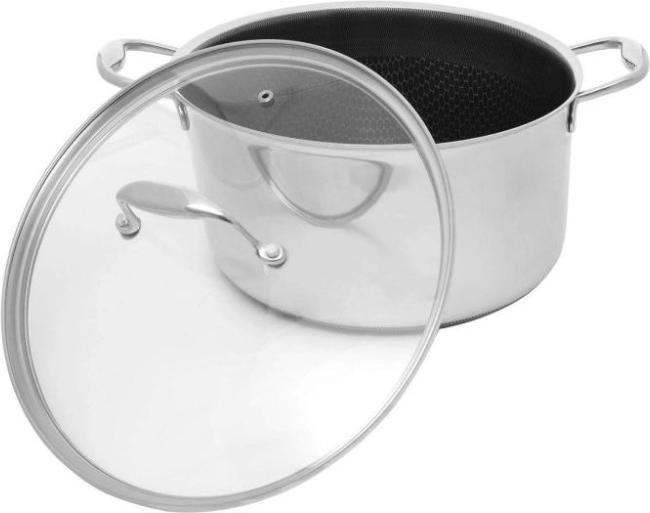 Image du produit Kohersen Garnek z powłoką DIAMOND Black Cube z funkcją gotowania na parze (28 cm  8 3l) (28 cm, Casserole, Aluminium, Acier inoxydable)