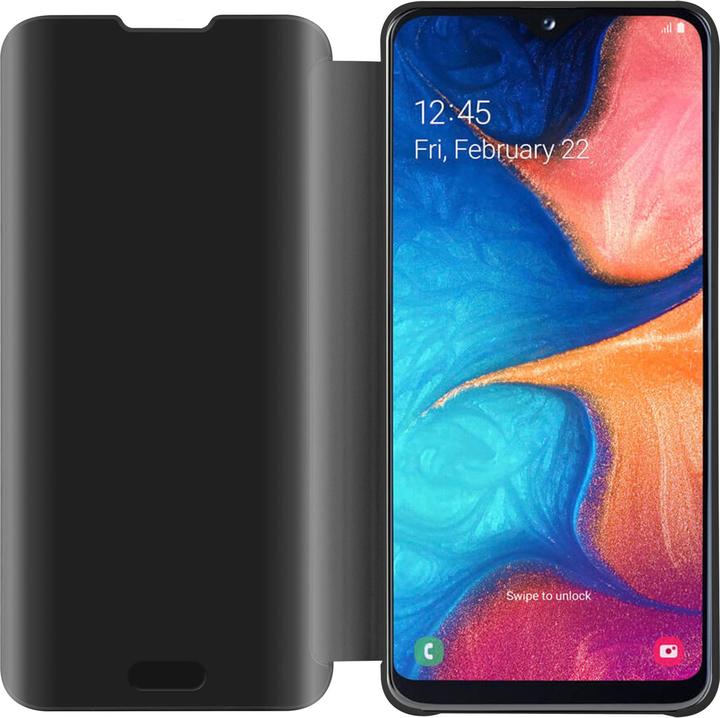 Actual product image Cadorabo Book Smart View Mirror Cover (Samsung Galaxy A20e)