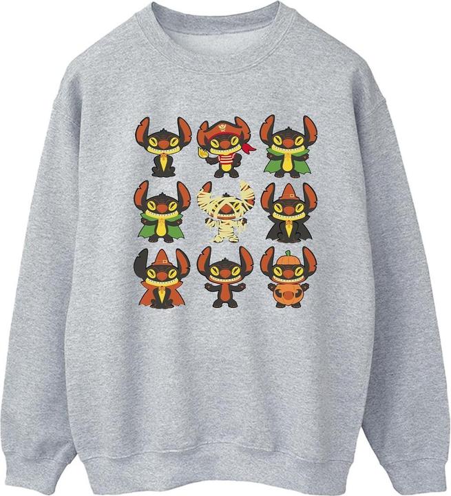 Actual product image Disney Womens/Ladies Lilo & Stitch Halloween Costumes Sweatshirt (XXL)