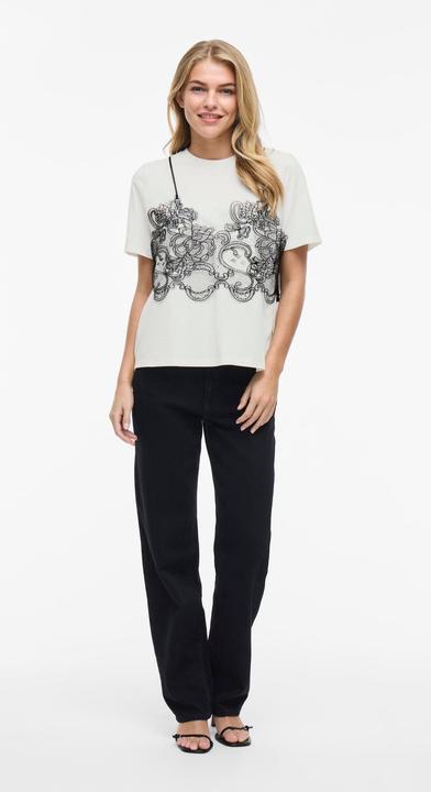 Produktbild Vila VIRADA Spitzenverziertes T-Shirt (L)