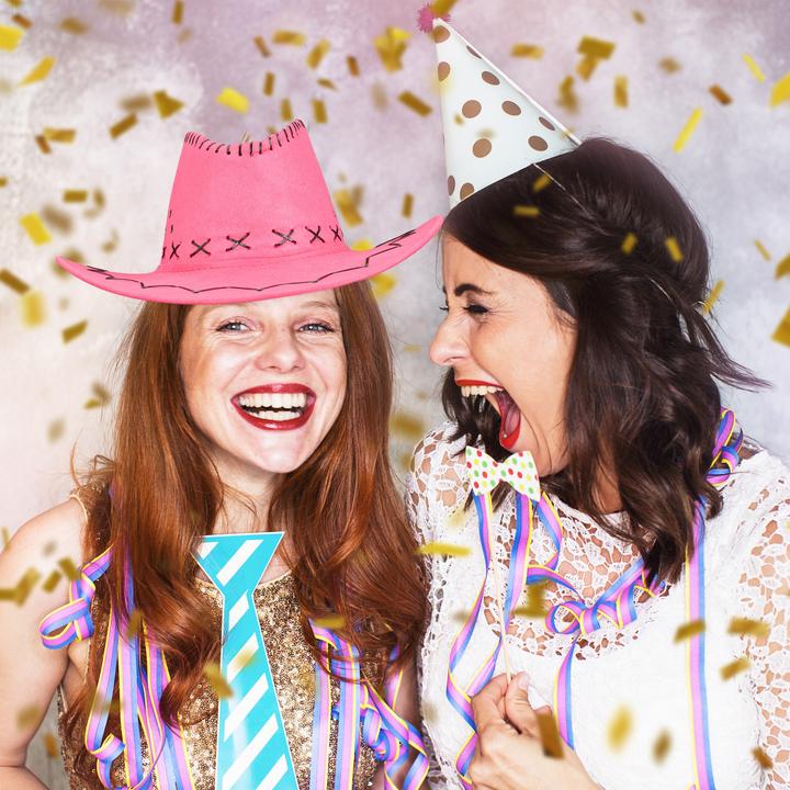 Actual product image Relaxdays Cowboy Costume Hat