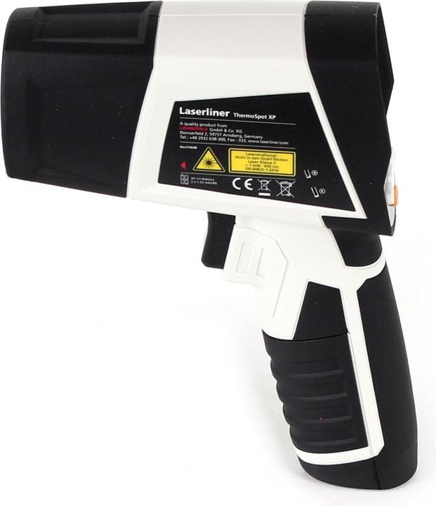 Actual product image Laserliner Infrared thermometer ThermoSpot XP (-40°-1500°C50:1, K-type, USB, BLE)