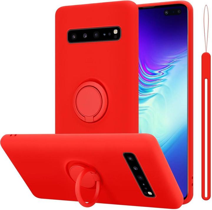 Actual product image Cadorabo TPU Liquid Ring Silicone Case Cover (Samsung Galaxy S10 5G)