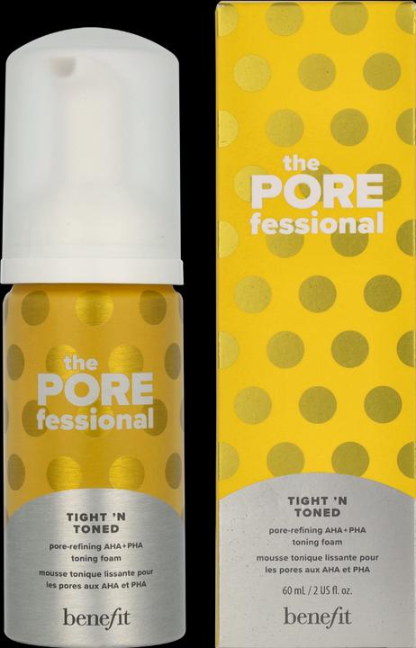 Produktbild BeneFit Cosmetics The POREfessional Tight 'N Toned Pore-Refining AHA + PHA Toning Foam (Mousse, 60 ml)