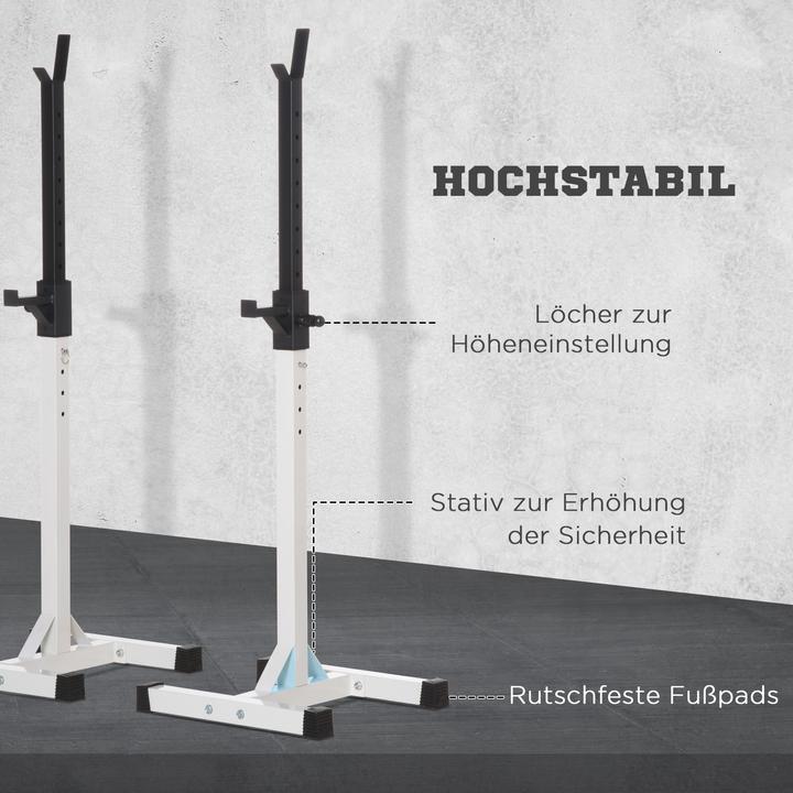 Actual product image Homcom Dumbbell rack with steel frame