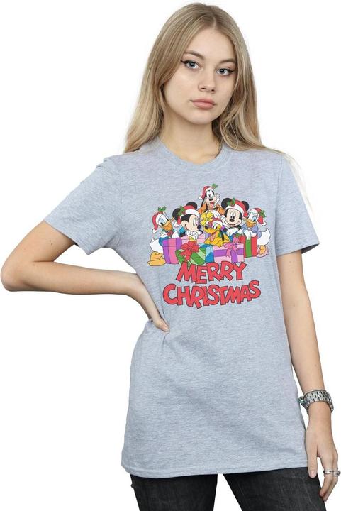 Immagine prodotto Disney Mickey Mouse And Friends Christmas Maglietta Ampia Donna (S)